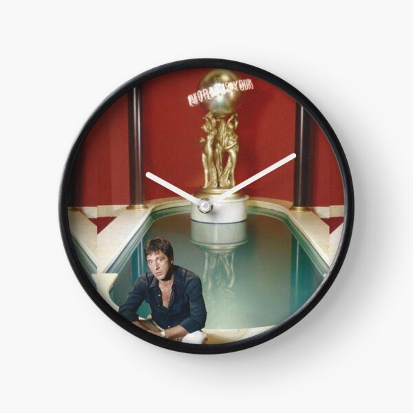 Scarface - The World is Yours Clock