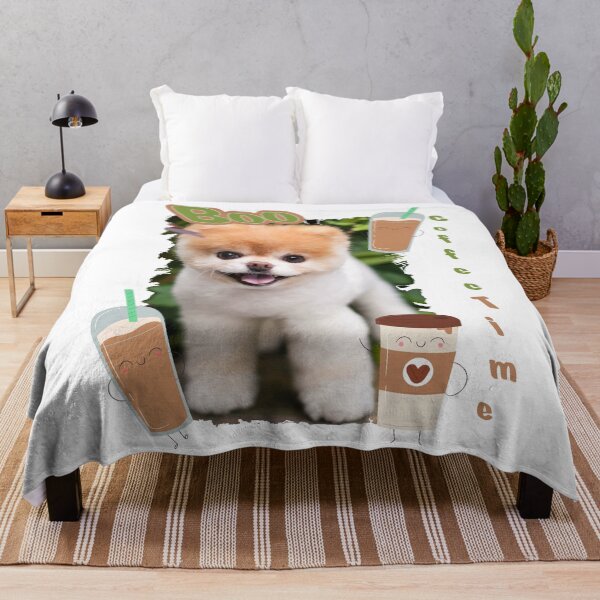 Item preview, Pomerian loves coffee designed and sold by BigThoughts.