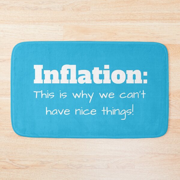 Item preview, Inflation: This is Why We Can't Have Nice Things - Funny Shirt, Sticker, Finance, Finance Nerd, Nerdy, Economics Nerd, Government, Corruption designed and sold by wealthartisan.