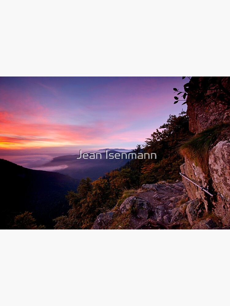 « Sentier des Roches à l'aube » par Isenmann