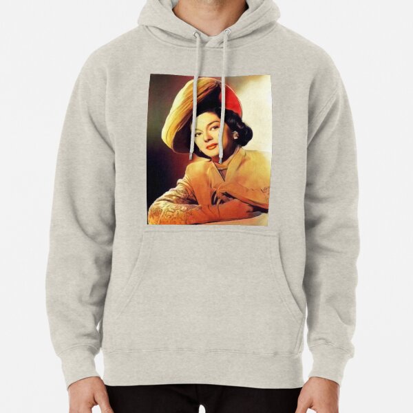 Rosalind Russell, Vintage Actress Pullover Hoodie