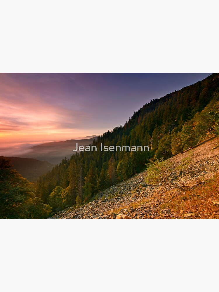 « Depuis le sentier des roches » par Isenmann