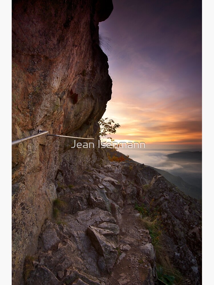 « Sentier des Roches à l'aube » par Isenmann