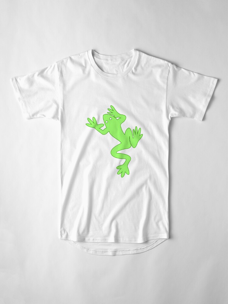 Long T-Shirt, Frog designed and sold by Claudiocmb