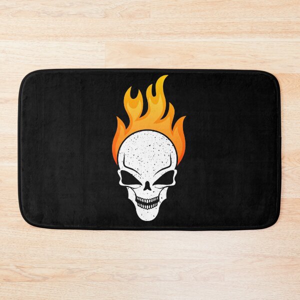 Item preview, Badass Flaming Skull for Bikers and Gamers designed and sold by mrhighsky.