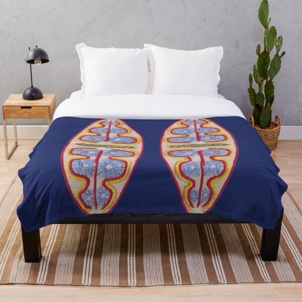 Diatom nr3 Throw Blanket