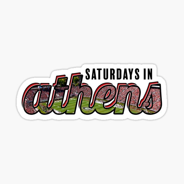 Saturdays in Athens Sticker