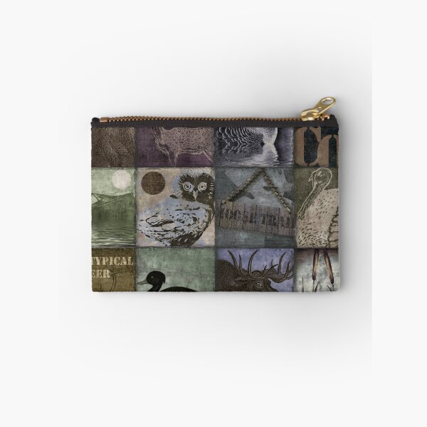 Item preview, Great Outdoors Wildlife Patchwork designed and sold by Sasha Art Gallery.
