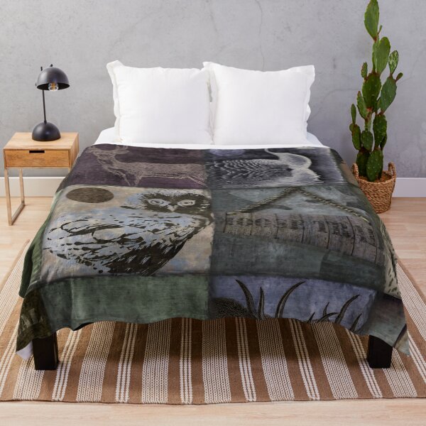 Item preview, Great Outdoors Wildlife Patchwork designed and sold by Sasha Art Gallery.