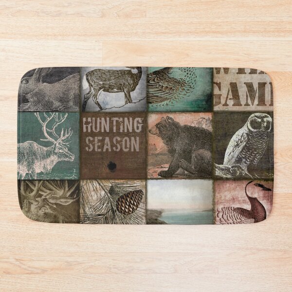 Item preview, Hunting Season Patchwork designed and sold by Sasha Art Gallery.