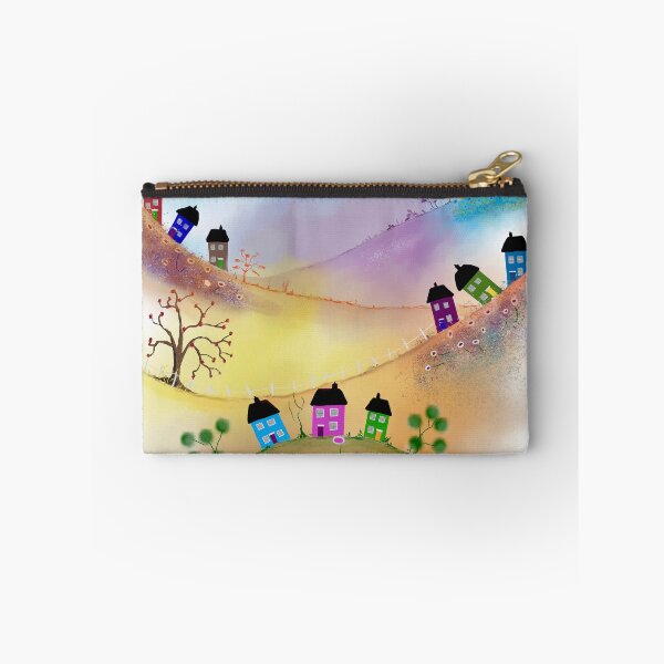 Item preview, Houses on the Hills designed and sold by FrancesArt.