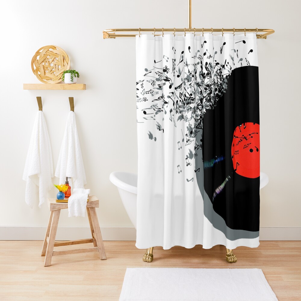 "33 rpm vinyl record" Shower Curtain for Sale by AllLovelyIdeas Redbubble