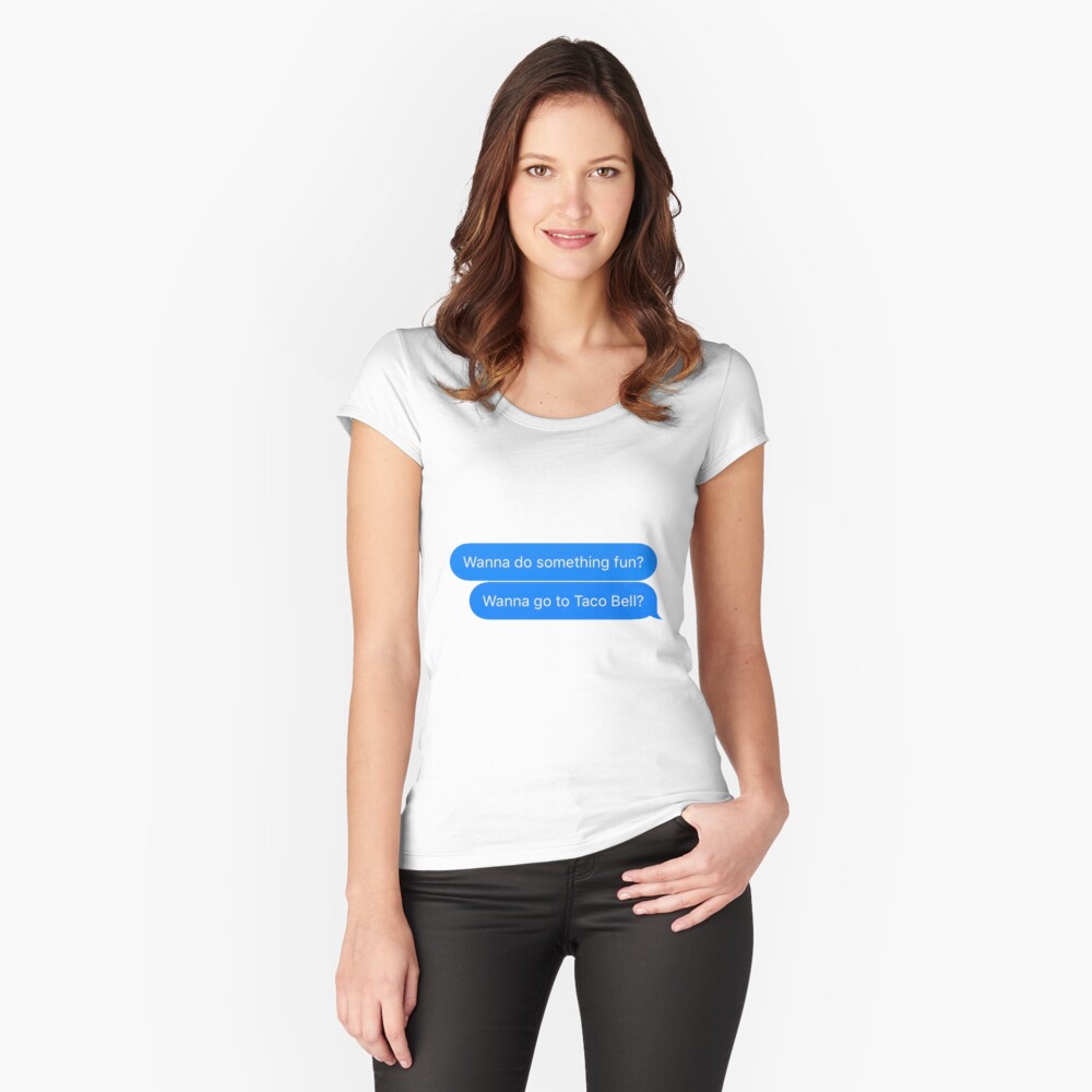Item preview, Fitted Scoop T-Shirt designed and sold by Florapatel.