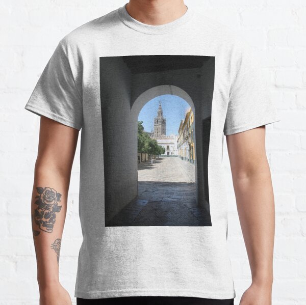 #Giralda, #Catedral de #Sevilla, #Spain, La Giralda, Tower Classic T-Shirt