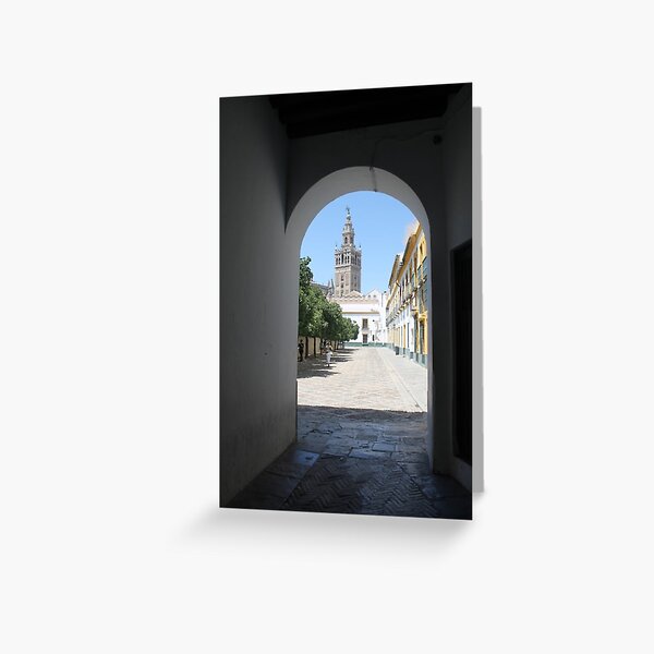 #Giralda, #Catedral de #Sevilla, #Spain, La Giralda, Tower Greeting Card