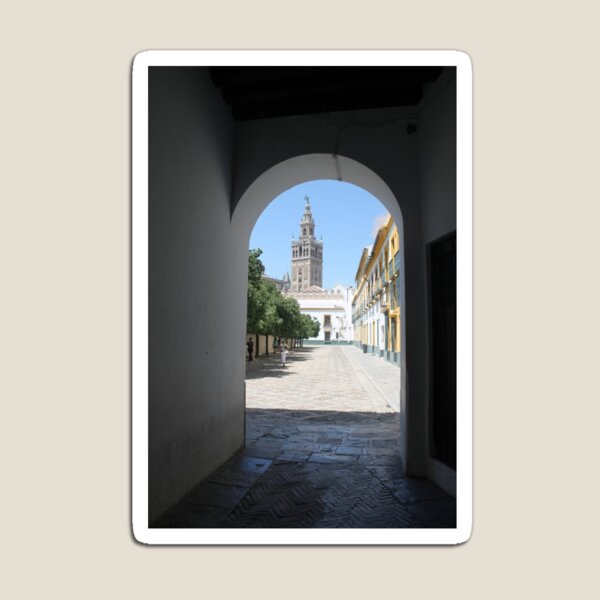 #Giralda, #Catedral de #Sevilla, #Spain, La Giralda, Tower Magnet