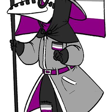 Vorschaubild zum Design Asexual Pride Plague Doctor von soodie