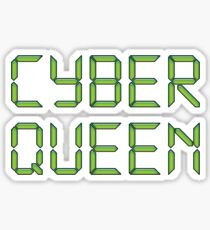 Cyber Queen Sticker