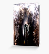 The Visitor Greeting Card