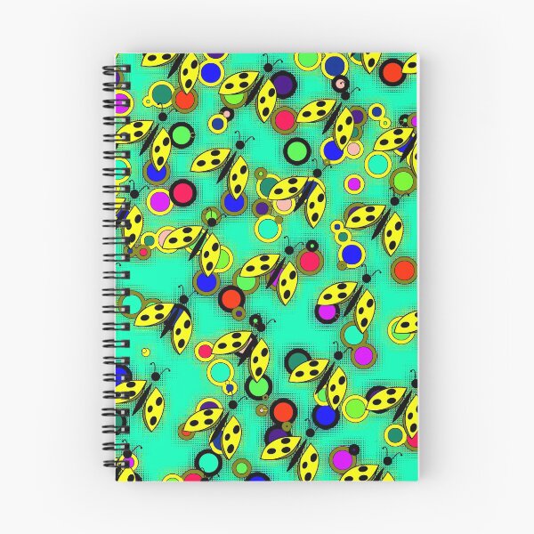 Item preview, Ladybug Yellow Light Blue designed and sold by Czerra.