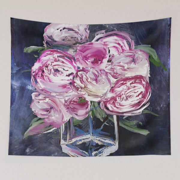 Item preview, Peony Jar designed and sold by Sasha Art Gallery.