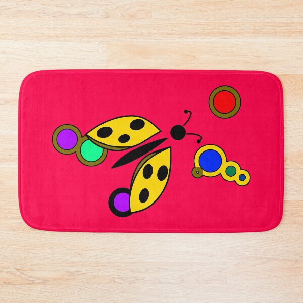 Item preview, Ladybug Ochre Pink designed and sold by Czerra.