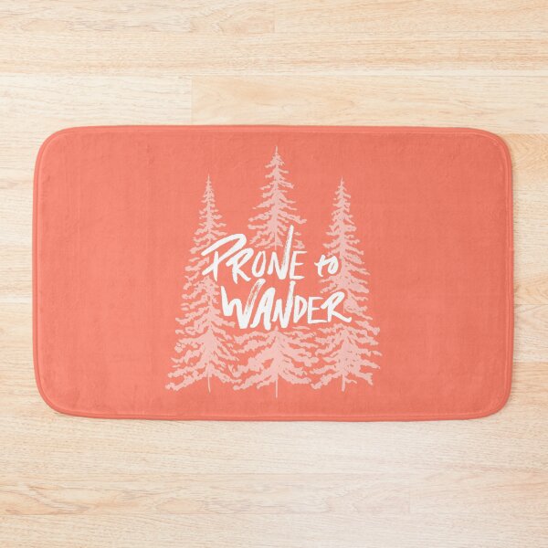 Item preview, Prone to Wander - Coral designed and sold by Marie Funseth.