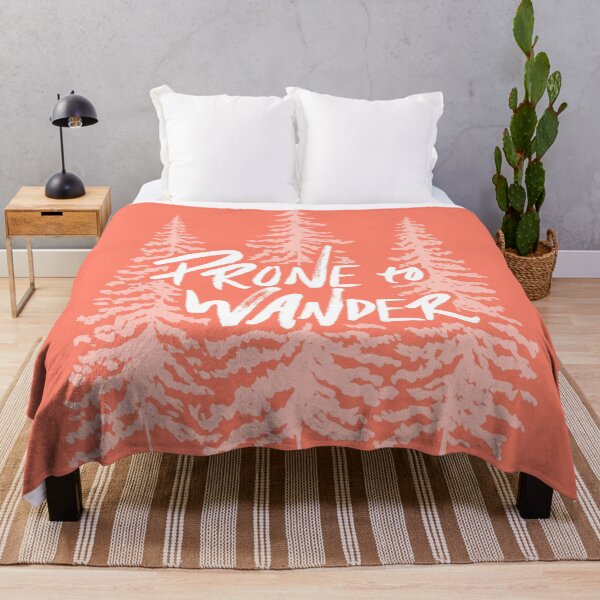 Item preview, Prone to Wander - Coral designed and sold by Marie Funseth.