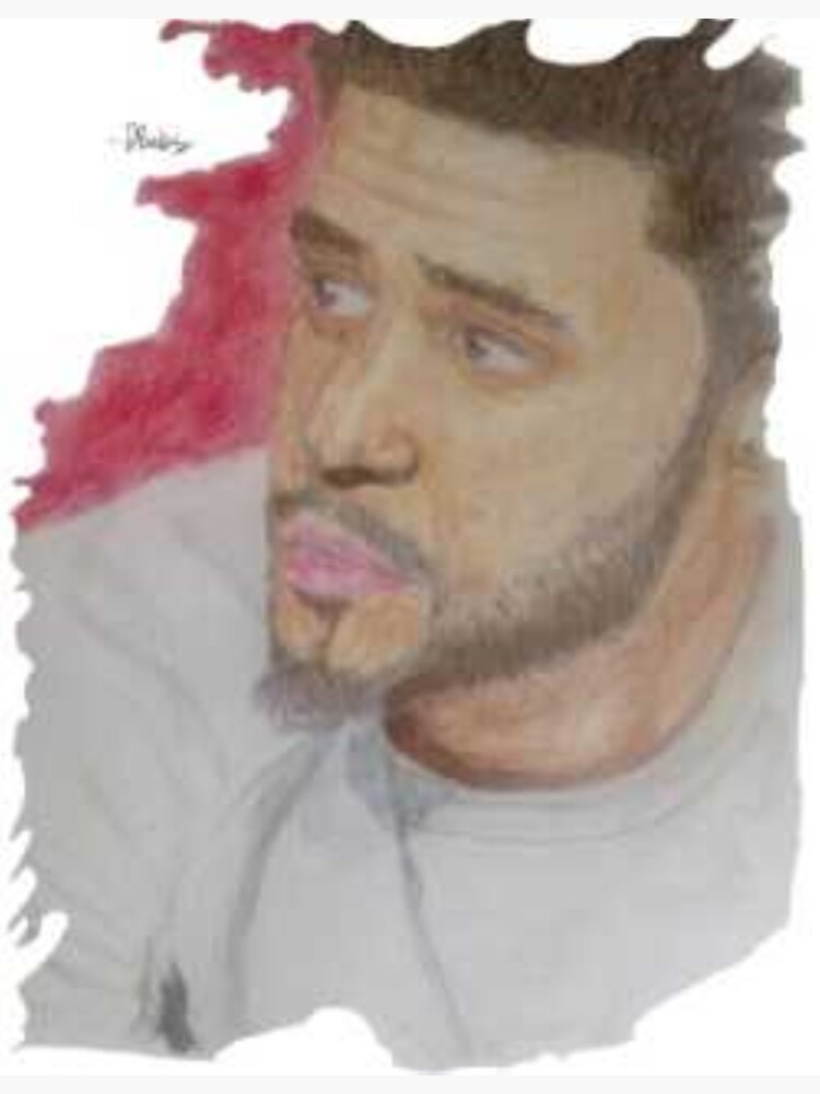 Artpiece of J Cole by DanielBabalola