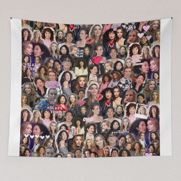 Item preview, Sandra Oh & Jodie Comer Collage designed and sold by SophieDePablo.