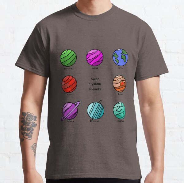 Solar System Planets - Super Eight Classic T-Shirt