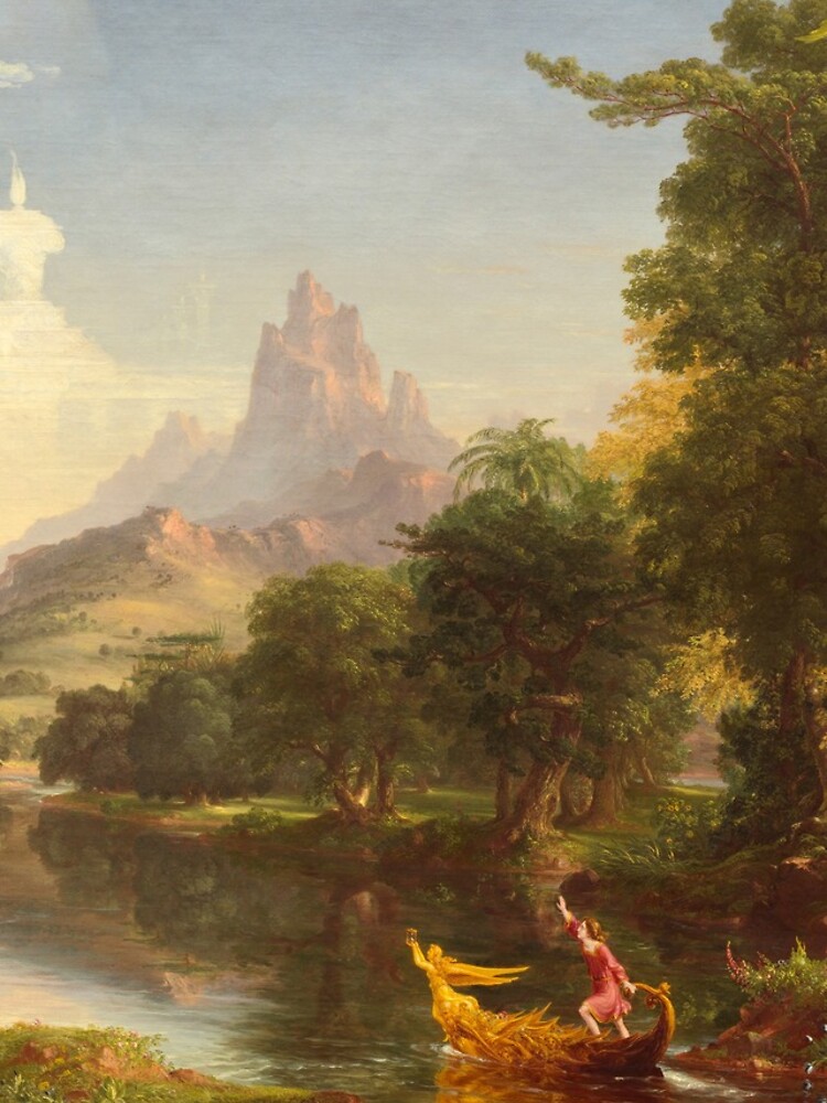 The Voyage of Life Youth Painting by Thomas Cole by podartist