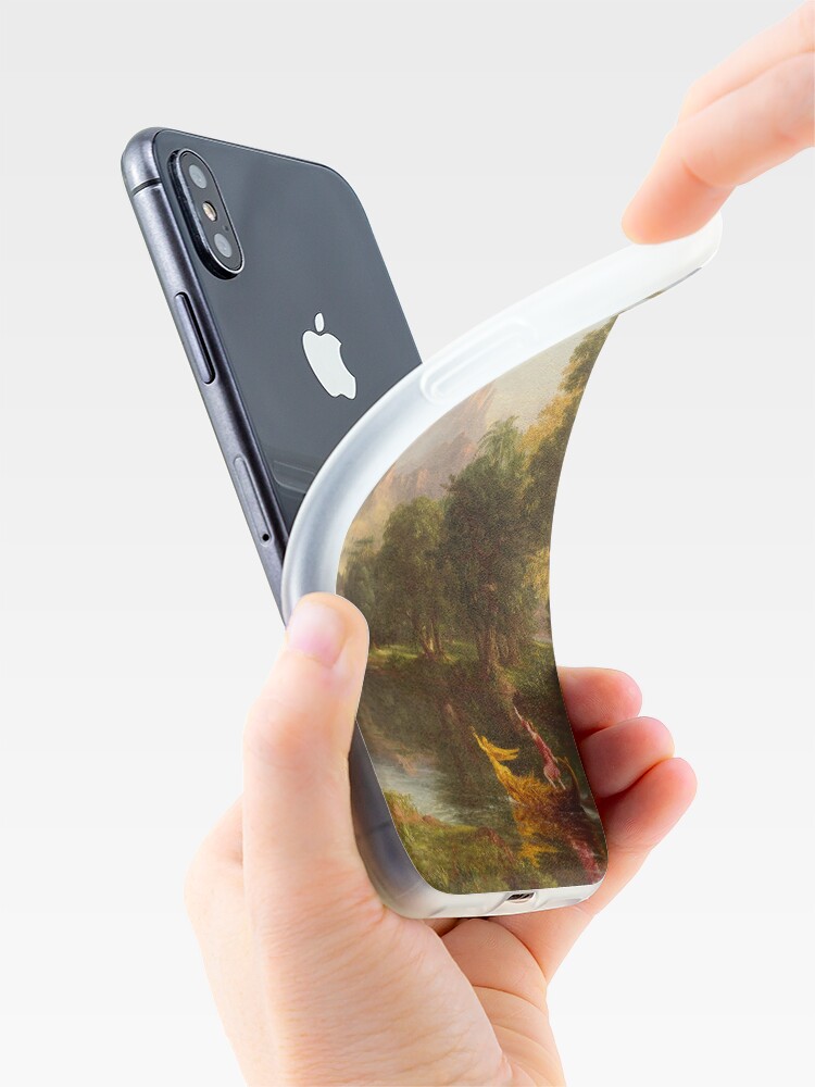 Alternate view of The Voyage of Life Youth Painting by Thomas Cole iPhone Case & Cover