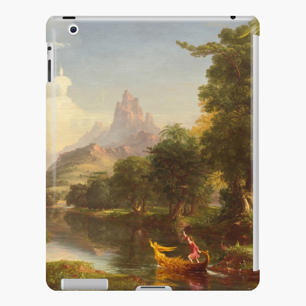 The Voyage of Life Youth Painting by Thomas Cole iPad Case & Skin