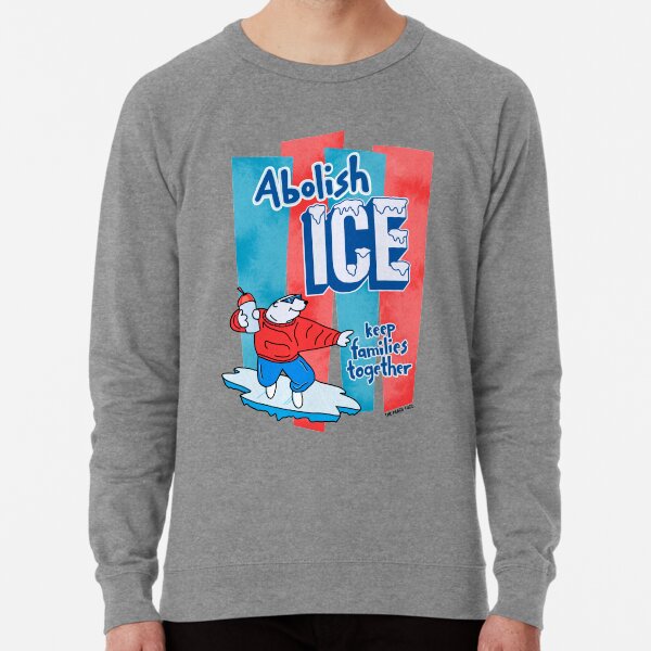 Abolish ICE - The Peach Fuzz Lightweight Sweatshirt