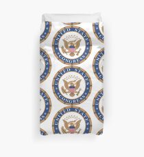 Seal of United States Congress Duvet Cover