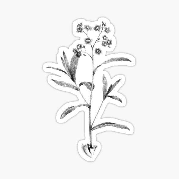 Delete-me-not Sticker