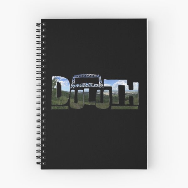 Item preview, Duluth with Aerial Lift Bridge (Superior Hiking Trail) designed and sold by gorff.