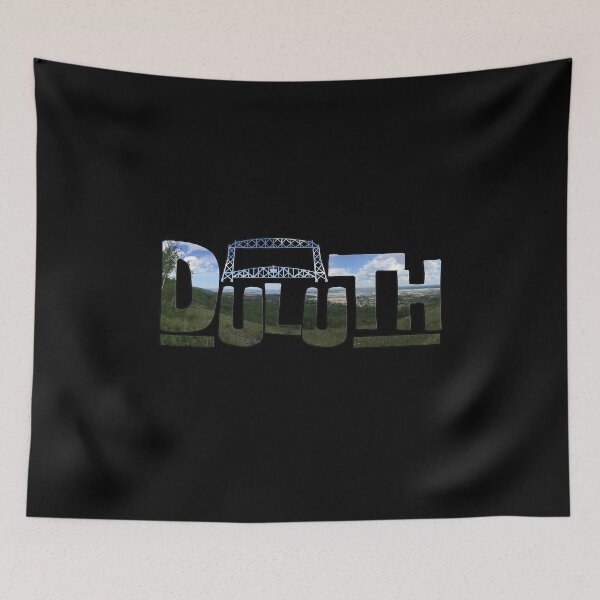 Item preview, Duluth with Aerial Lift Bridge (Superior Hiking Trail) designed and sold by gorff.