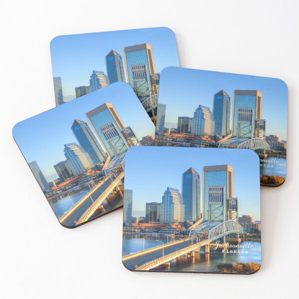 Item preview, Jacksonville, Florida - Skyline - Downtown Jacksonville Skyline  designed and sold by leemcnut.