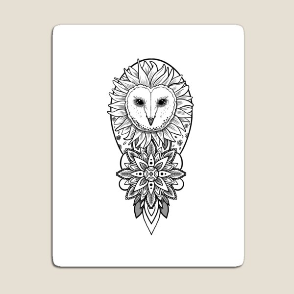 Item preview, Sun Owl designed and sold by FatRabbitArt.