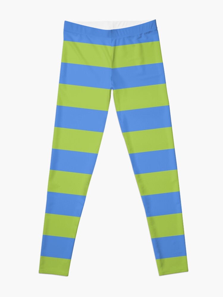 Discover Witch  Will Vandom cosplay tights blue green stripe Leggings