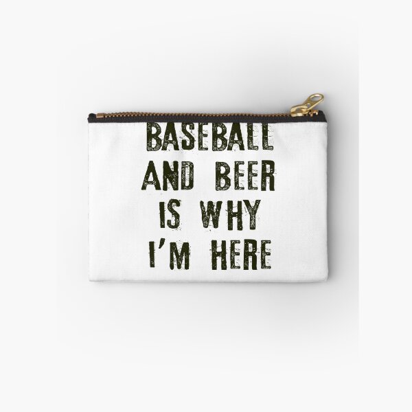 Item preview, Funny  Baseball And Beer is Why I'm Here items designed and sold by Goldmedaldesign.