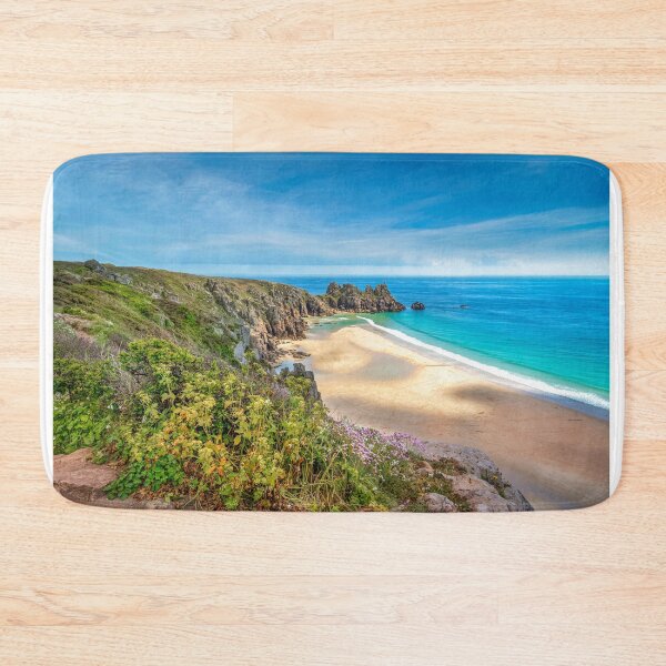 Item preview, Porthcurno beach and Logans rock cornwall designed and sold by eddiej.