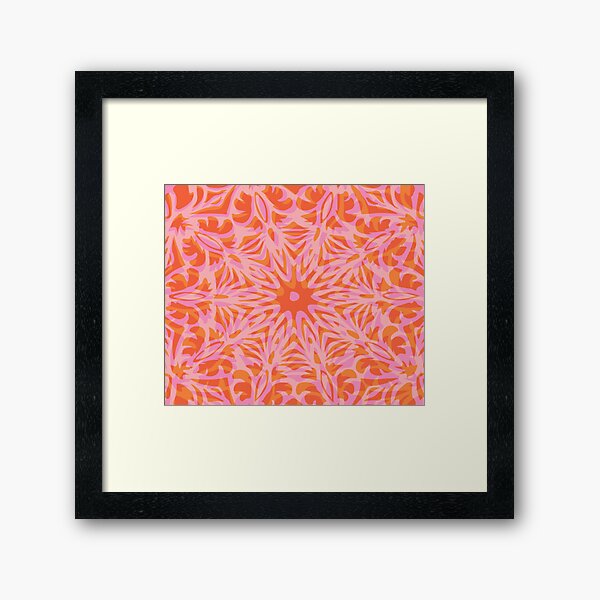 Floral Chaos 3 Framed Art Print