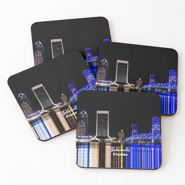 Item preview, Jacksonville, Florida - Downtown Jacksonville Skyline  designed and sold by leemcnut.