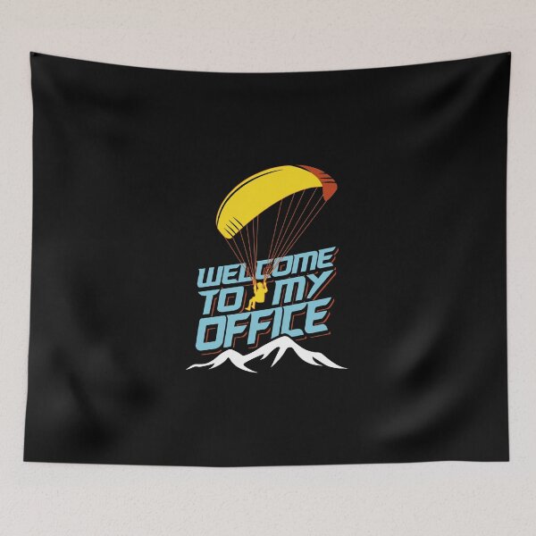 Item preview, PARAGLIDER - WELCOME TO MY OFFICE Shirt, hoodie, designed and sold by dahool23.