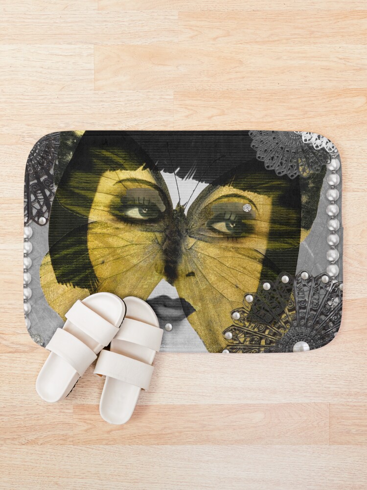 Alternate view of Butterfly Woman Bath Mat