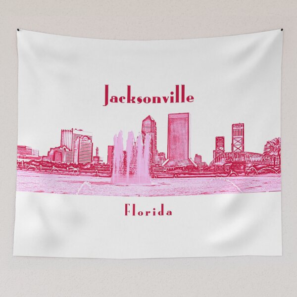 Item preview, Jacksonville, Florida - Skyline - Downtown Jacksonville Skyline  designed and sold by leemcnut.