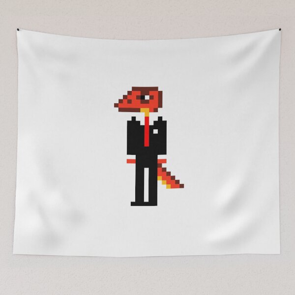 Aperçu de l'œuvre Agent Lézard Pixel créée et vendue par Michael Stewart.